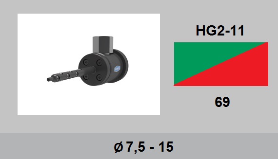 Типы HGx-1, HGx-2, HGx-2P, HGx-4, HGx-11 Внутренняя обработка