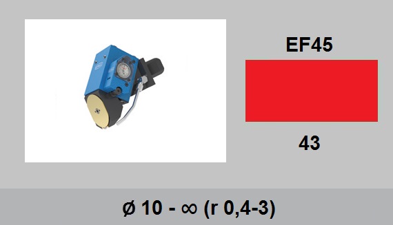EF45 Тип EF45 Упрочняющее накатывание галтелей